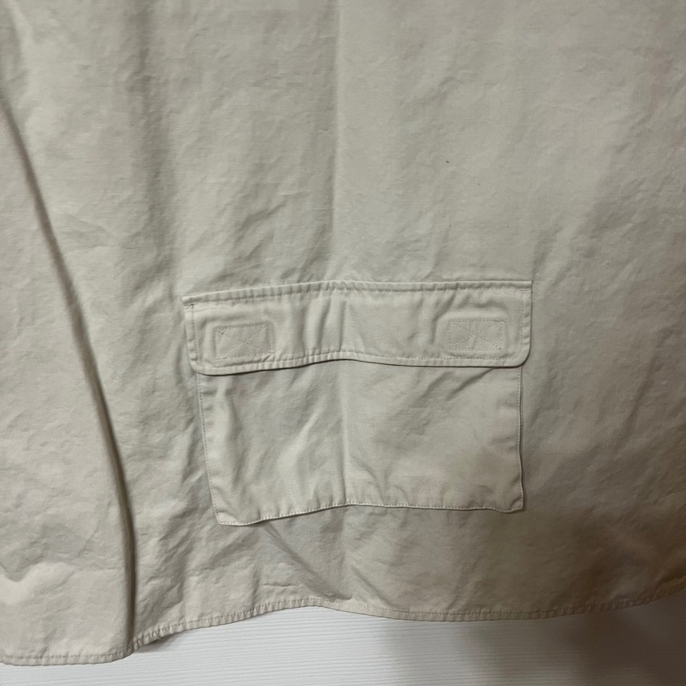 IVY CREW EXPLORER Mens Vest Beige Tan Size‎ L Utility Pockets Fishing Hiking - Picture 9 of 9